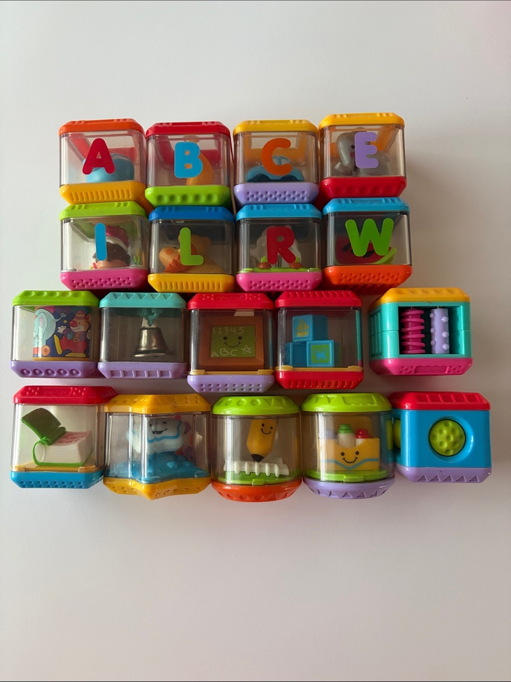 Fisher-Price Peek a Boo Blocks Lot
